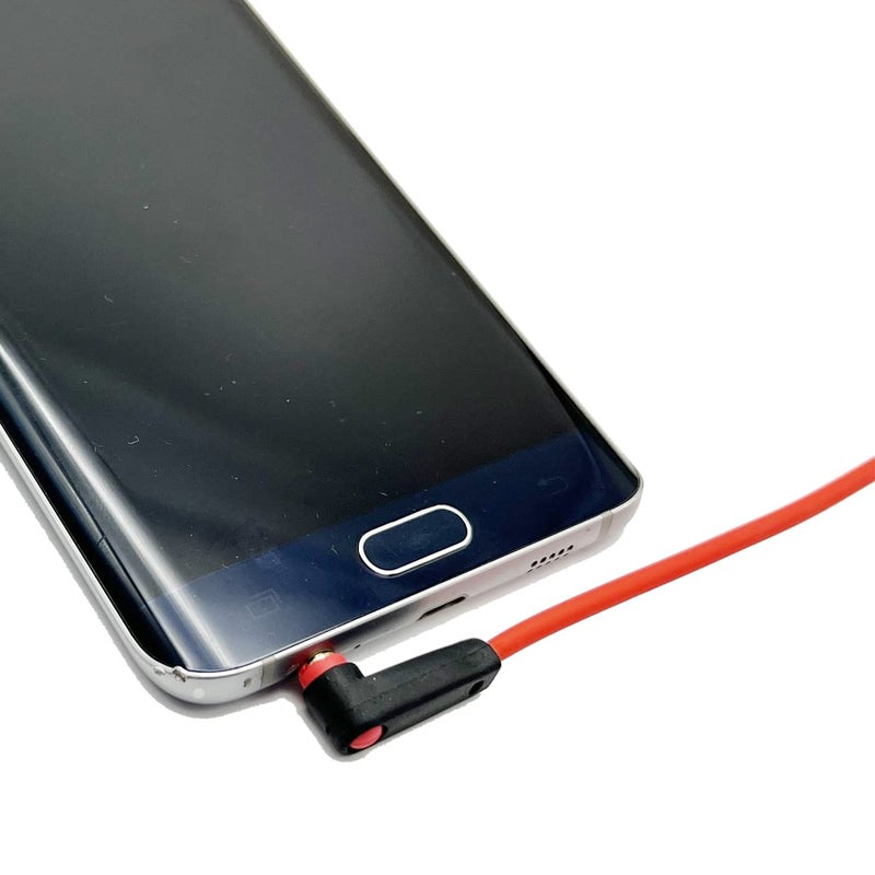 Seadream 3.5mm Aux Cable Short 2Pack 8inch 3Port 3.5mm Right Angle Male to Male Stereo Audio Cable Replacement for Headphones, iPods, iPhones, iPads, Home/Car Stereos and More - Image 4